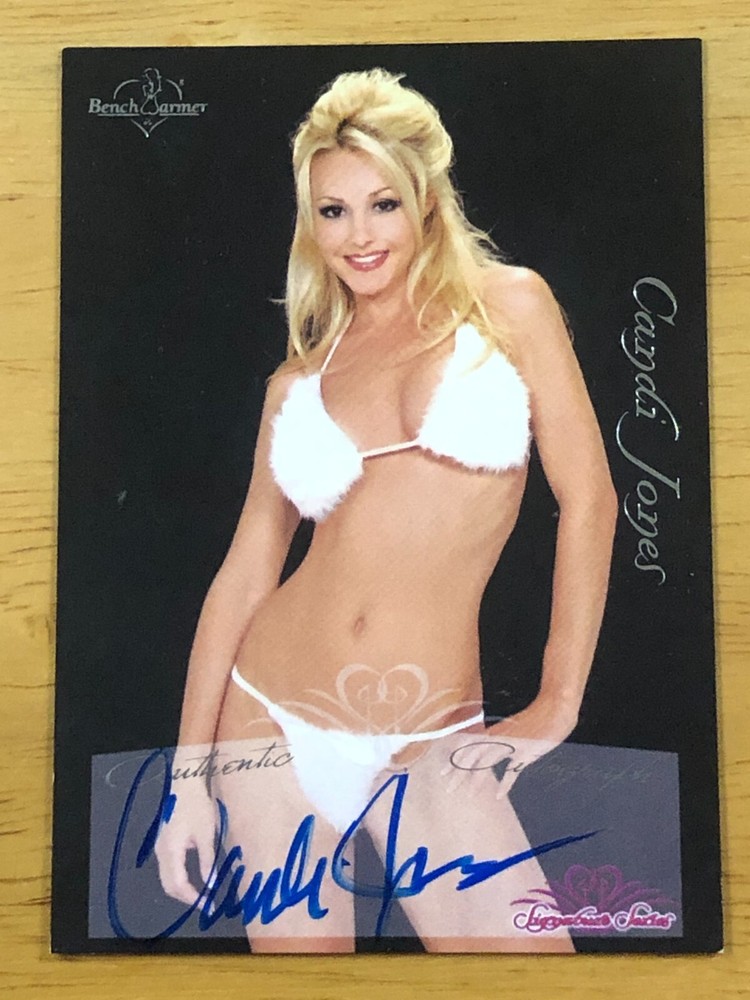 Candi Jones, 2005, Autographed, Benchwarmer,  card.