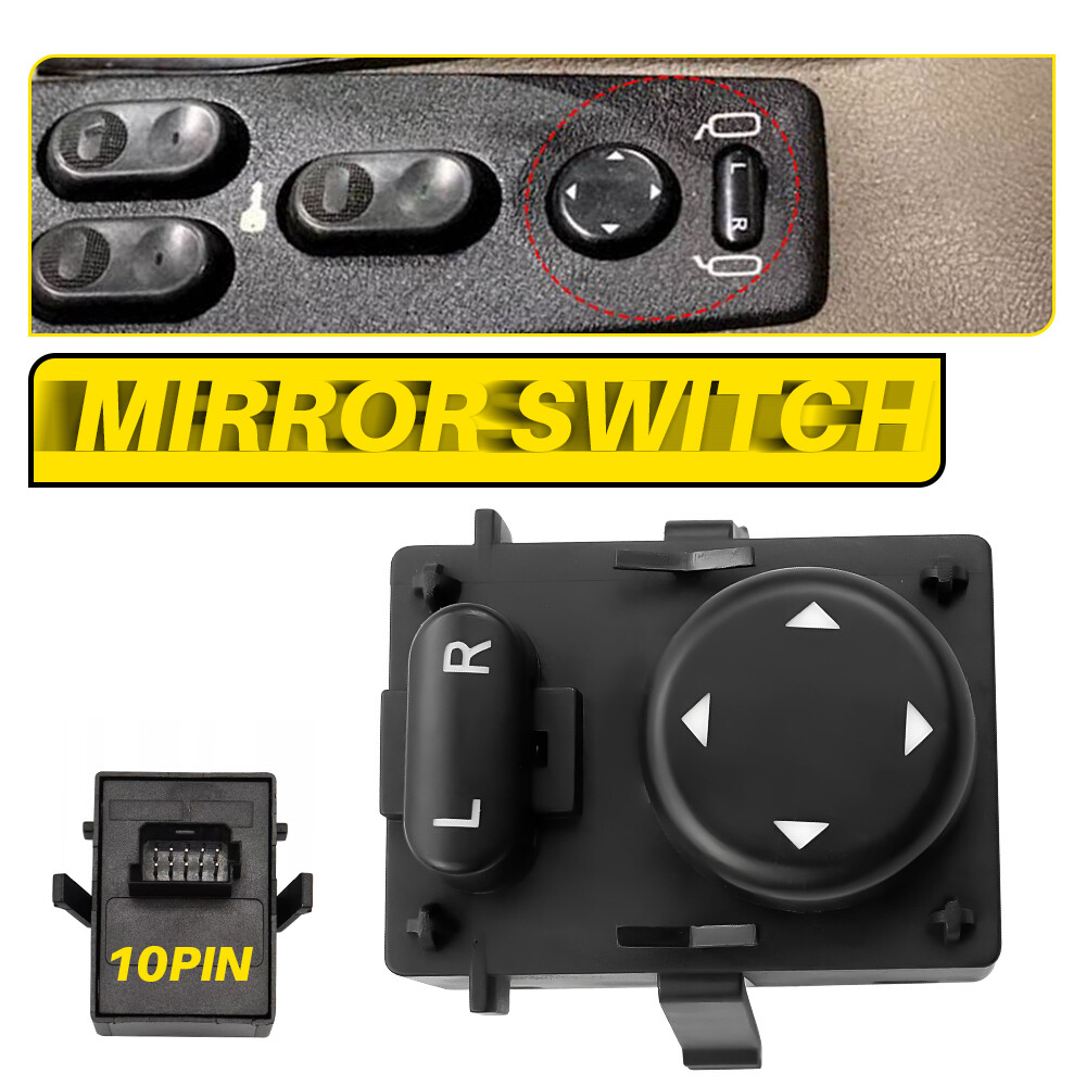 Driver Power Mirror Switch Control Knob For 2008-2017 Freightliner Cascadia NA2