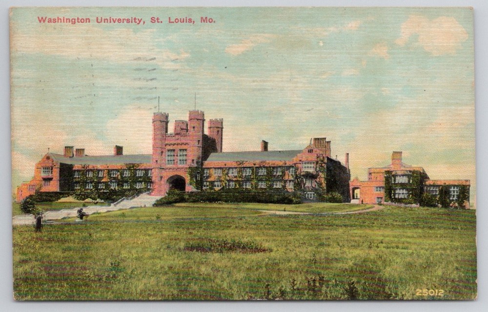 1911 Washington University St. Louis MO Postcard Posted Vintage Campus View