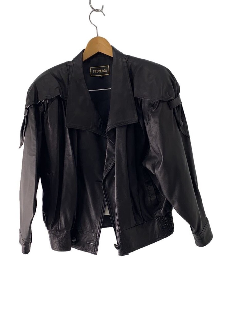 Leather Jacket Blouson/-/Sheep Leather/Blk 3498