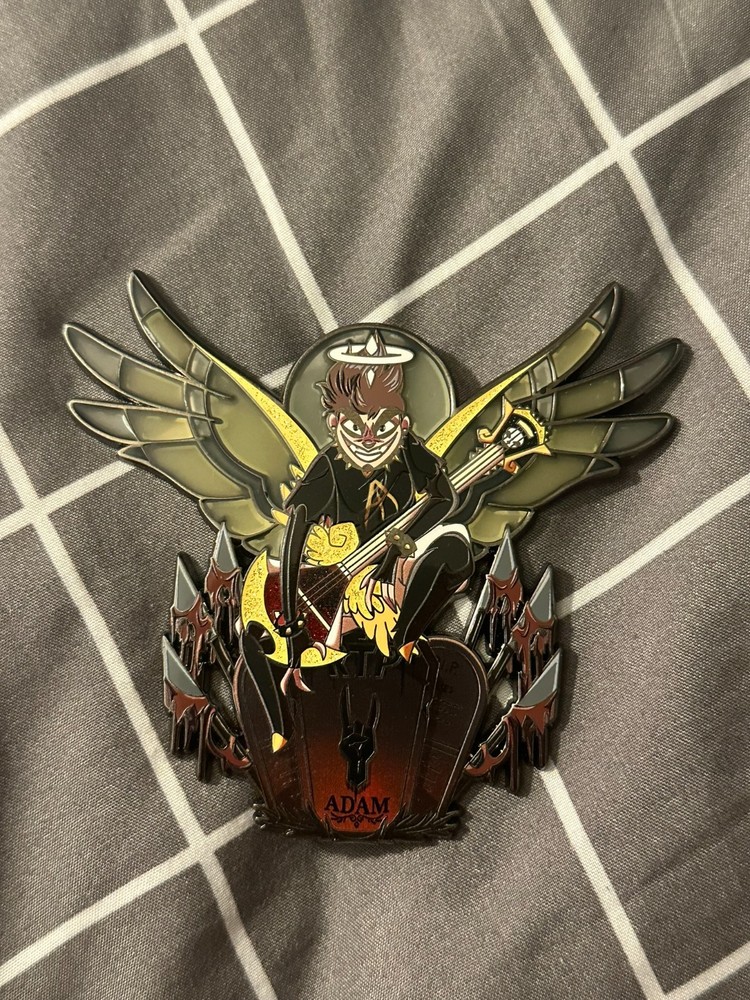 Fanmade Hazbin Hotel Adam Halloween Enamel Pin - SunnyCitrine
