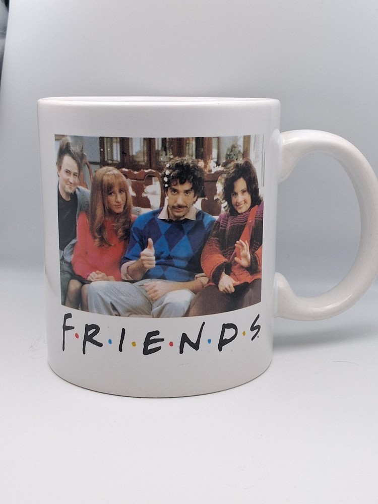 Friends Televsion Show Chandler Rachel Ross & Monica Ceramic Coffee Mug 20 oz