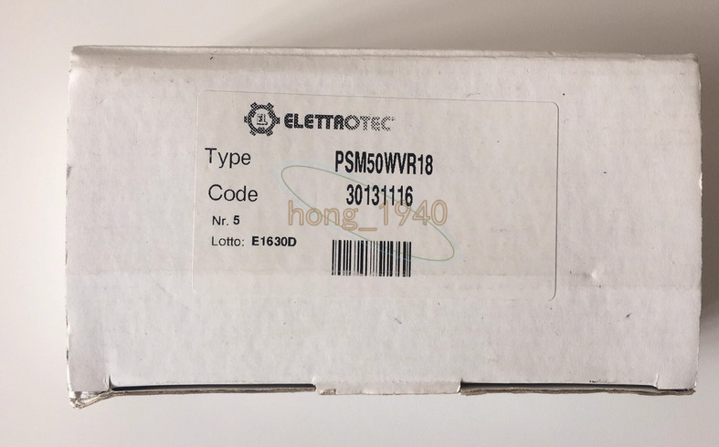 1X NEW ELETTROTEC Solenoid Valve PSM50WVR18