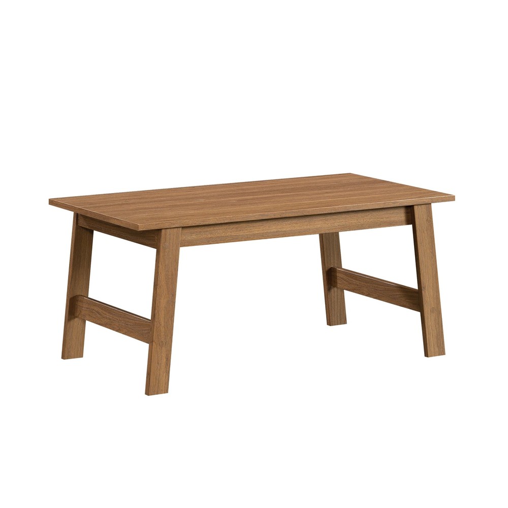 NEW Wood Rectangle Coffee Table, Walnut Finish
