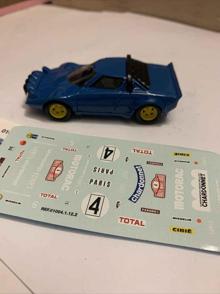 SOLIDO MODELS - LANCIA STRATOS RALLY CAR - 1/43 SCALE MODEL CAR - Mint