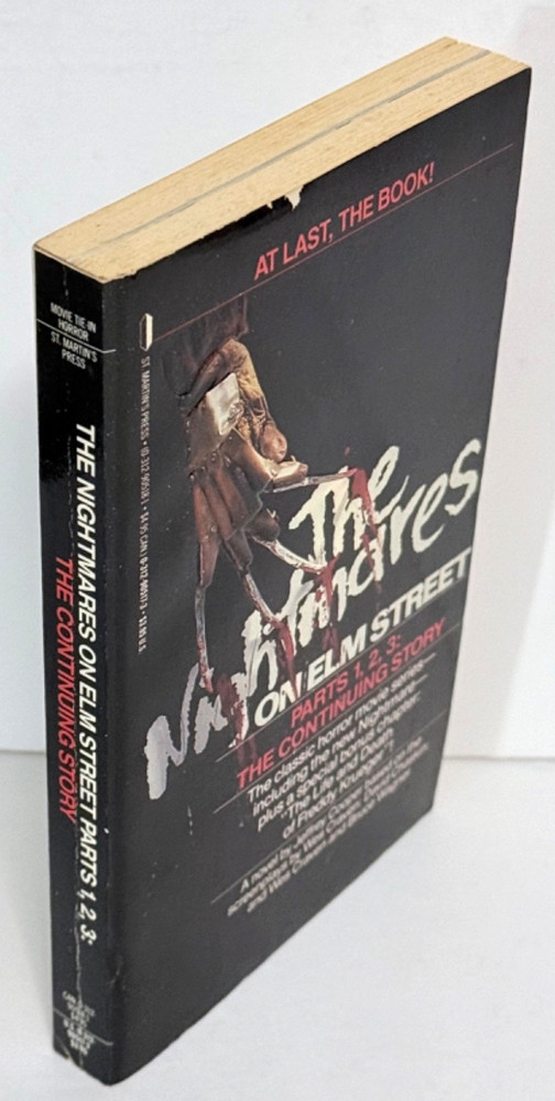 The Nightmares on Elm Street Parts 1, 2, 3: The Continuing Story 1987 1st Ed.