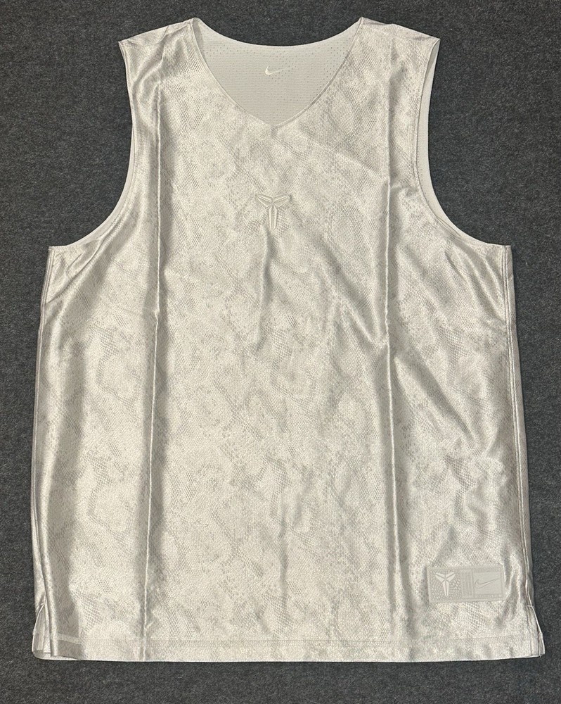 Nike Kobe Dri-FIT Standard Issue Reversible Jersey FZ0934-100 Men’s MEDIUM-Tall