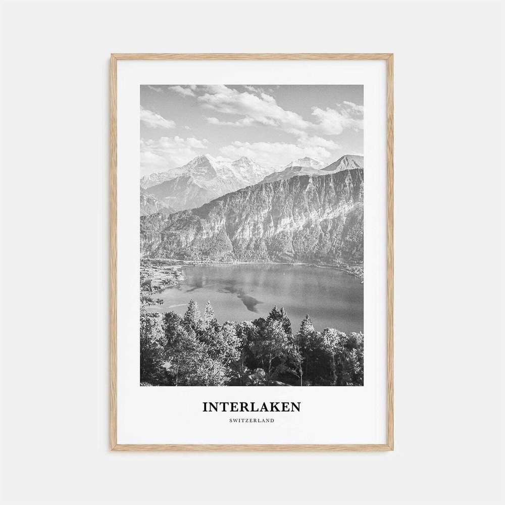 Interlaken Wall Art Interlaken Wall Decor Interlaken Poster Interlaken Home
