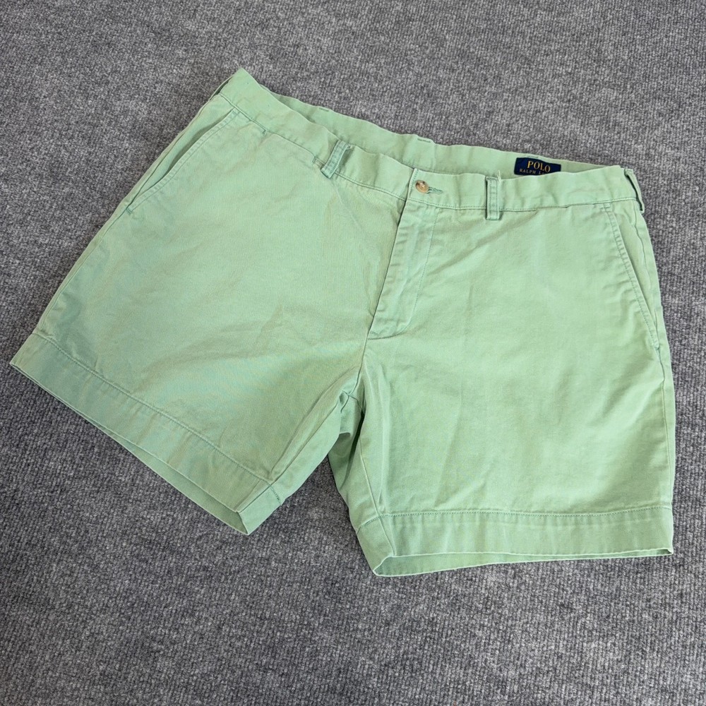 Polo Ralph Lauren Shorts Men 38 Green Classic Fit 6