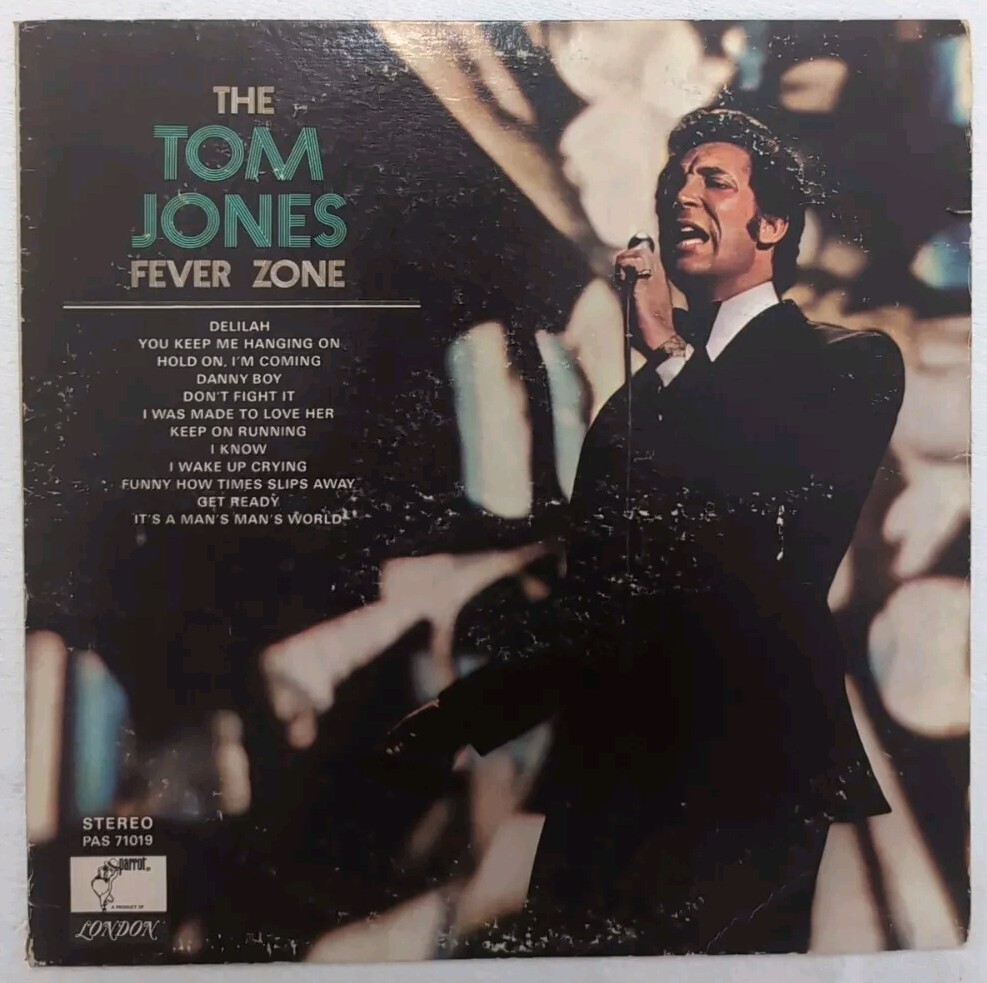 Tom Jones ‎The Tom Jones Fever Zone Vinyl LP 1968 Parrot ‎PAS 71019 Stereo