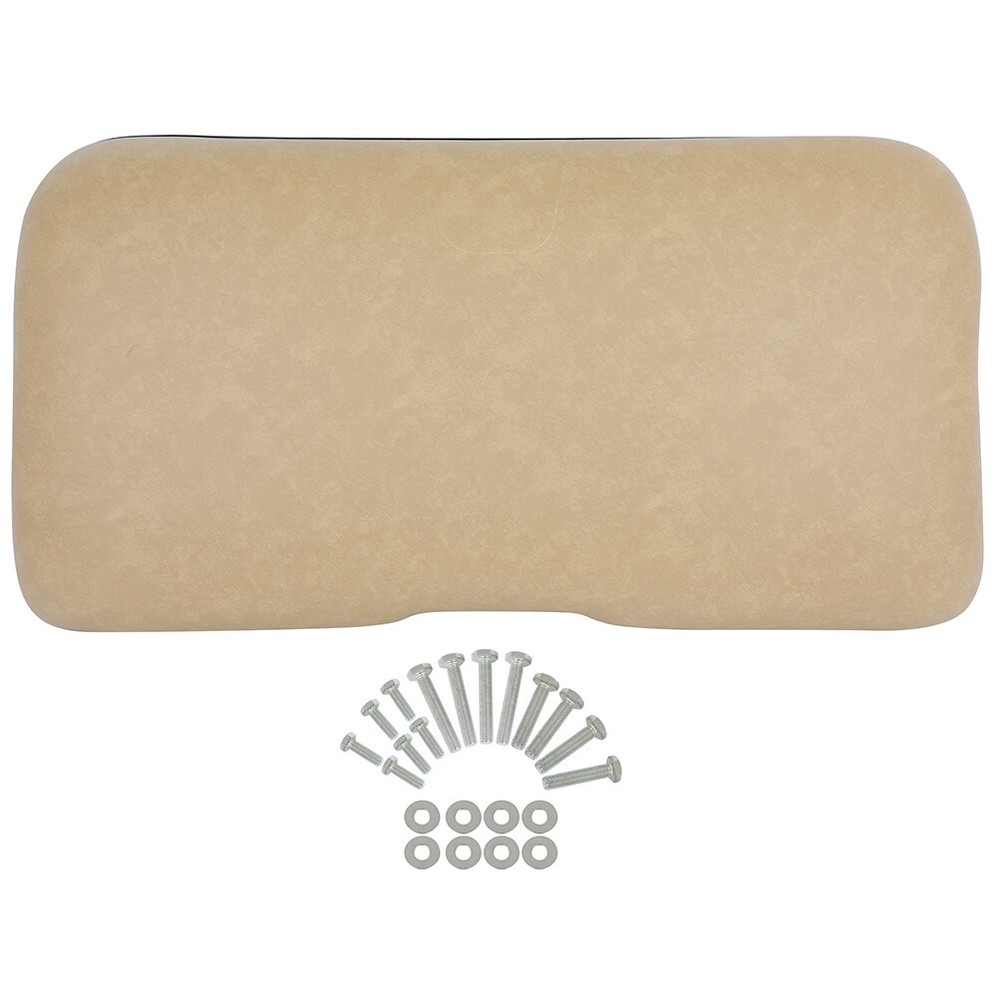 E-Z-GO RXV Golf Cart Front Seat Cushion in Tan - Bulk Pricing