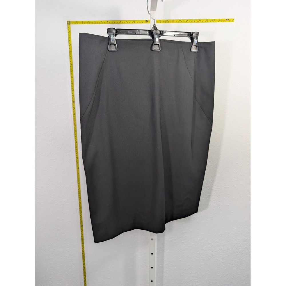 Express Design Studio Black Pencil Skirt Womens Size 10 Knee Length Career Work