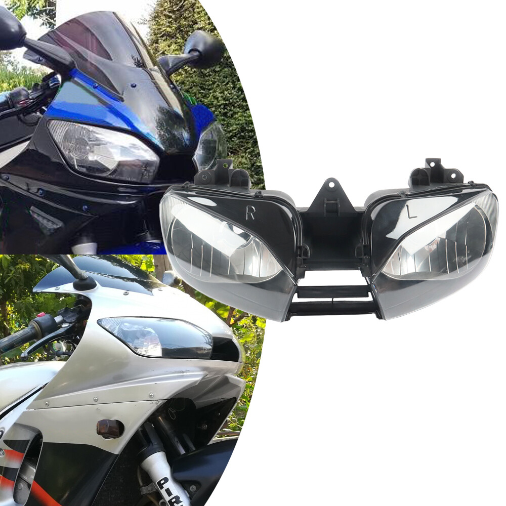 Front Headlight Headlamp Assembly For Yamaha YZF600 R6 1998 1999 2000 2001 2002
