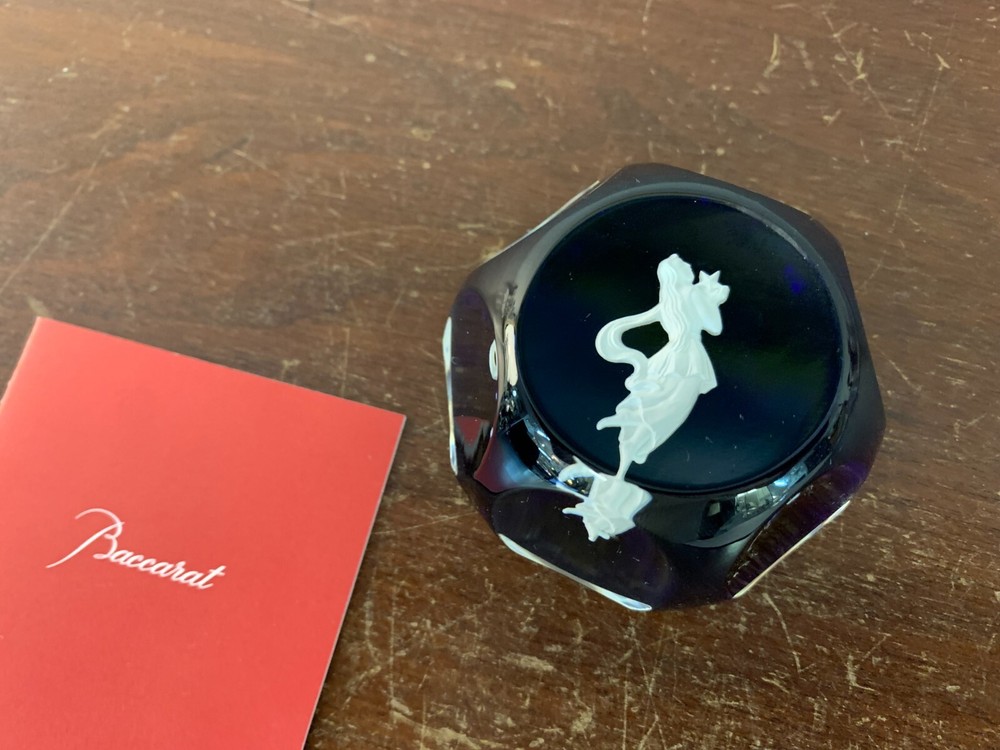 Renowned Baccarat Crystal Paperweight