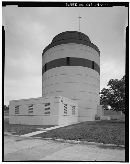 Wright-Patterson Air Force Base Ohio 1940s Exterior View Area B Tower