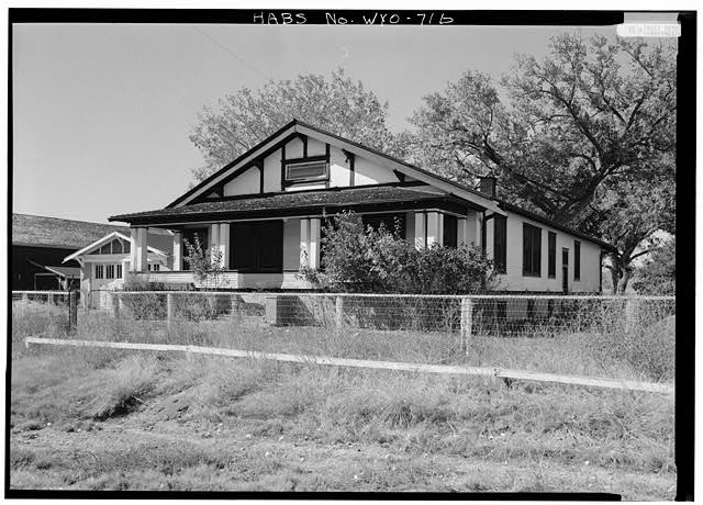 East elevation - Swan Land & Cattle Company, Main Office, State Route 313,