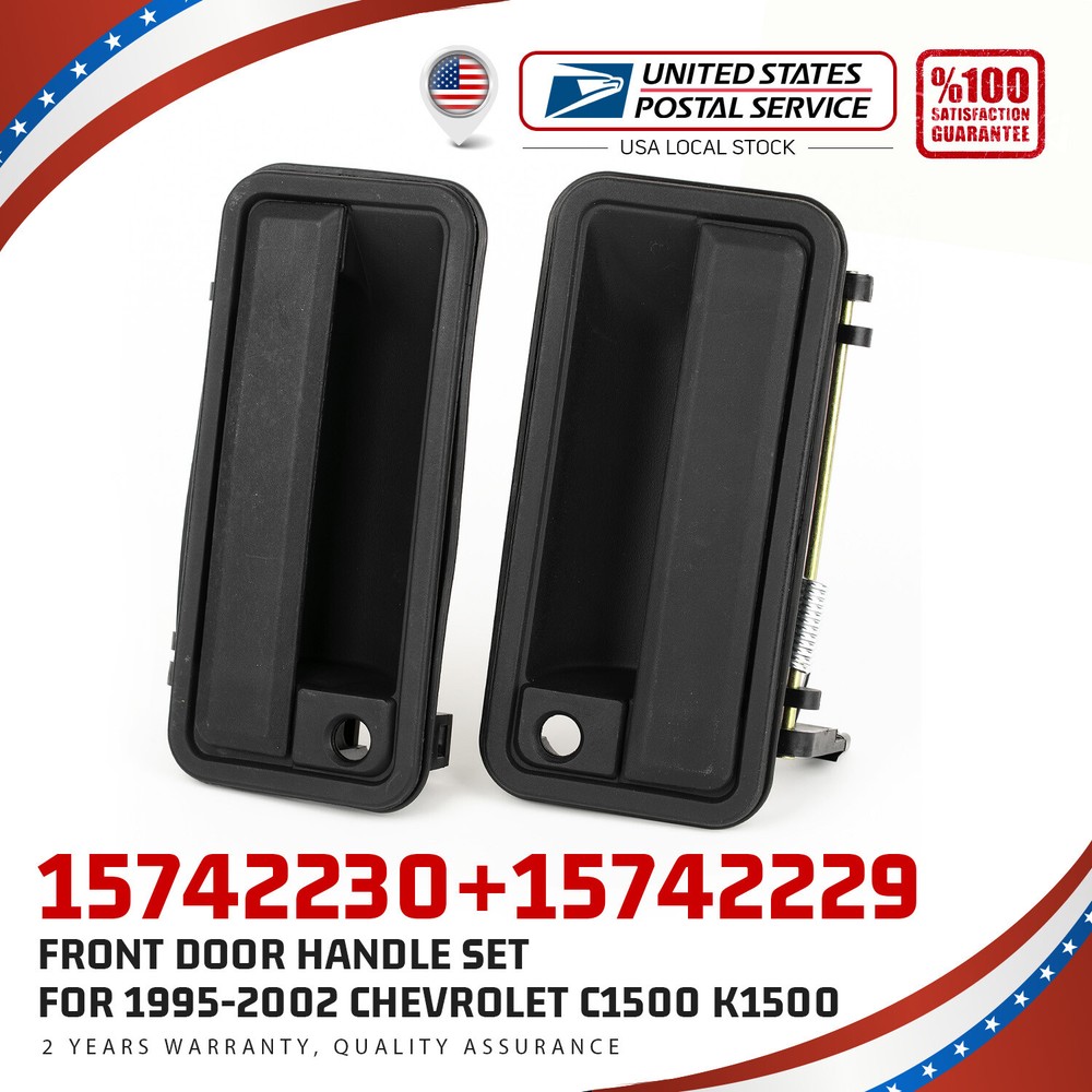 Exterior Door Handles Front Left & Right for Chevy Suburban Tahoe