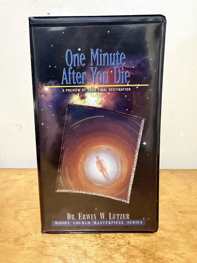 One Minute After You Die Dr. Erwin W. Lutzer Audiobook Cassette Set Moody Church
