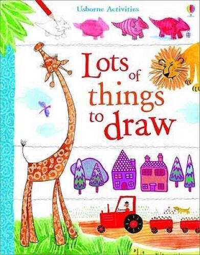 Usborne Book of Lots of Things to Draw (Usborne Art Ideas) - Hardcover - GOOD