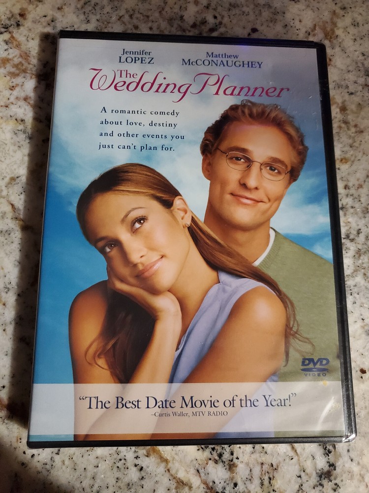 The Wedding Planner DVD Jennifer Lopez Matthew McConaughey Brand New