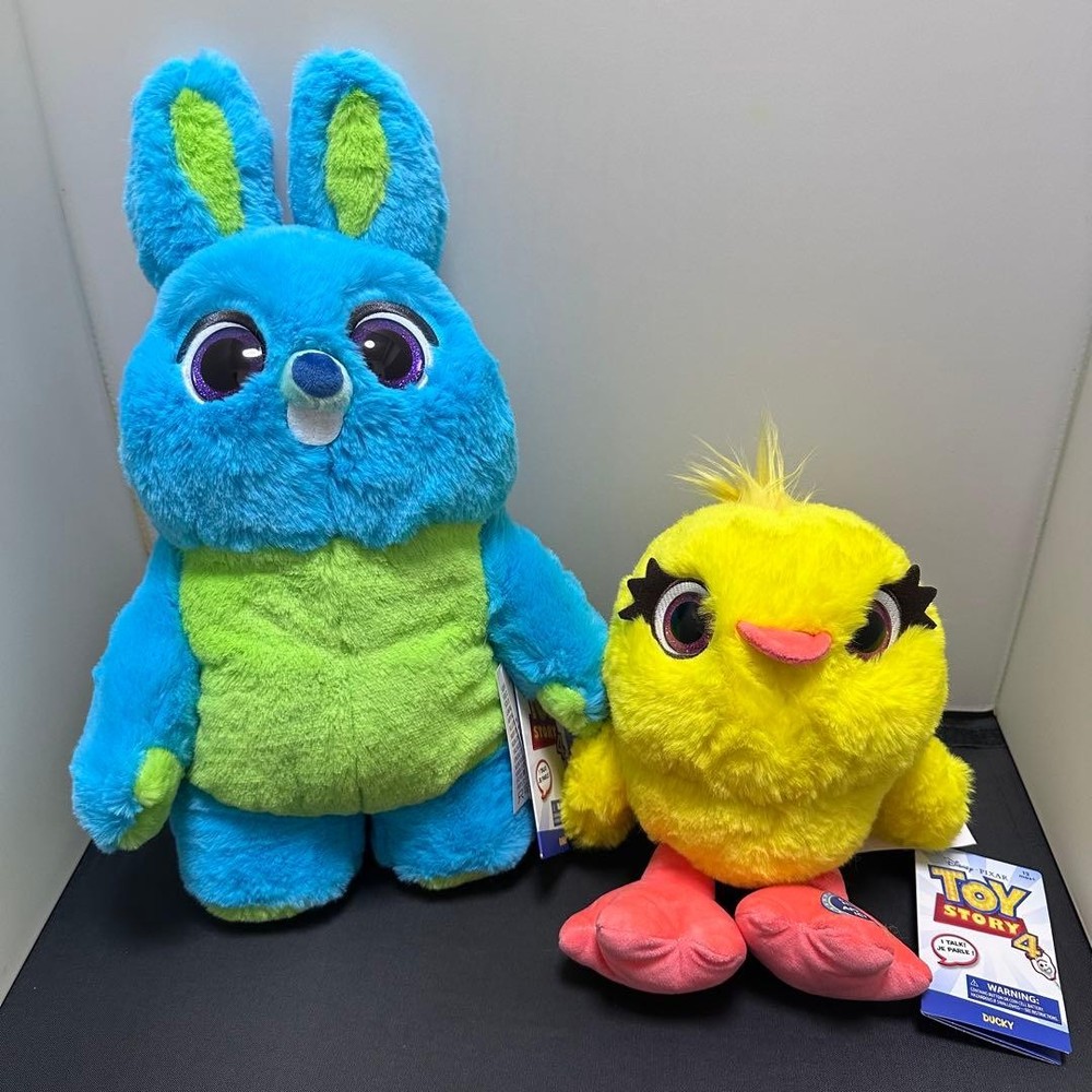 Talking Ducky Bunny Plush Toy Story 4 #1ad986
