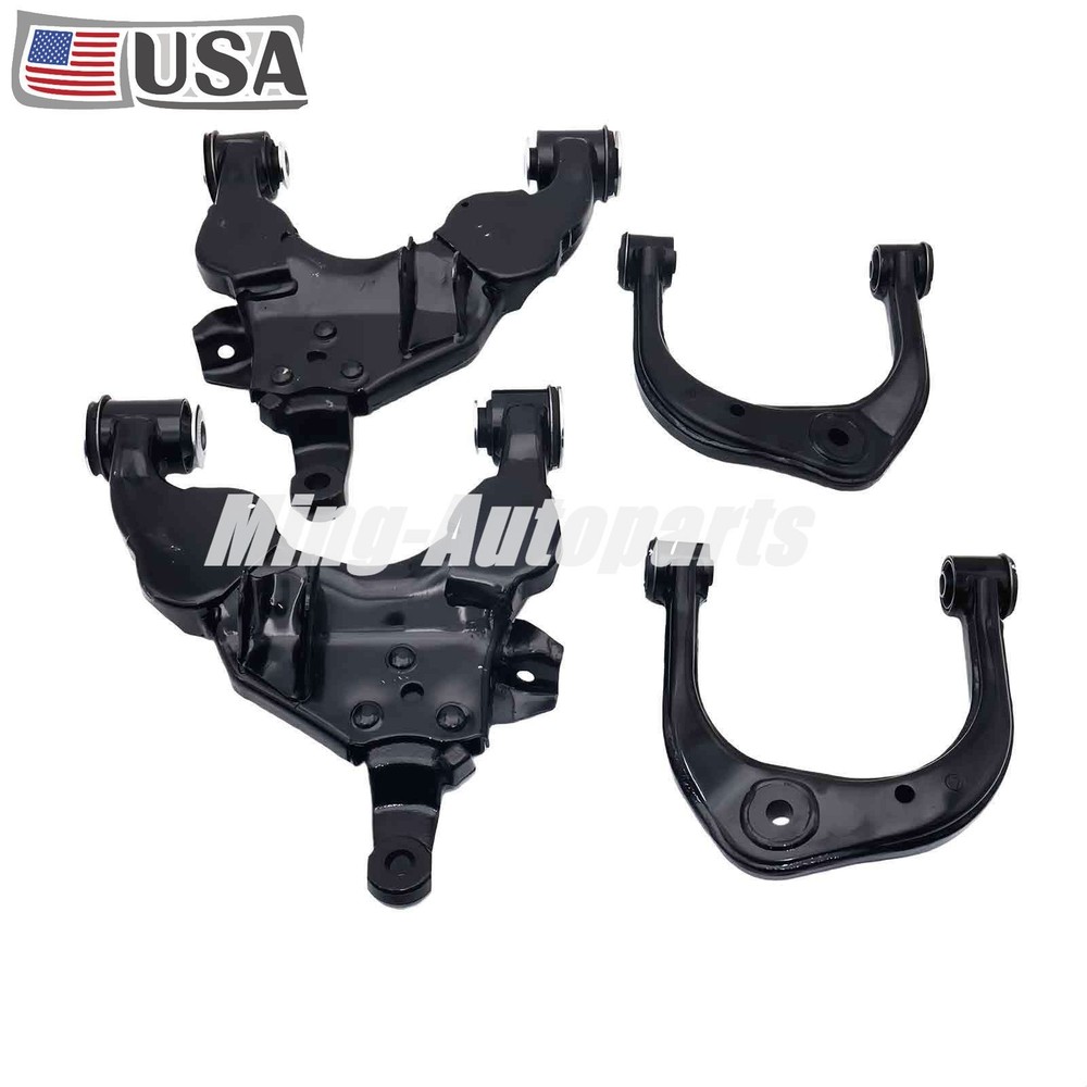 Fits Toyota Tundra Sequoia 2000-2003 3.4L 4.7L Front Upper & Lower Control Arms