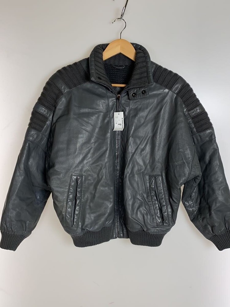 Torras Leather Jacket Blouson/48/Leather/Gry 3500