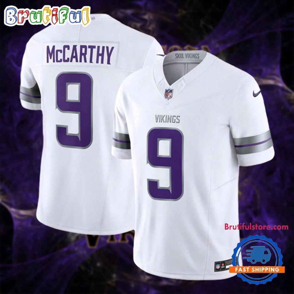 Minnesota Vikings J.J. McCarthy Winter Warrior Limited Football Jersey #9