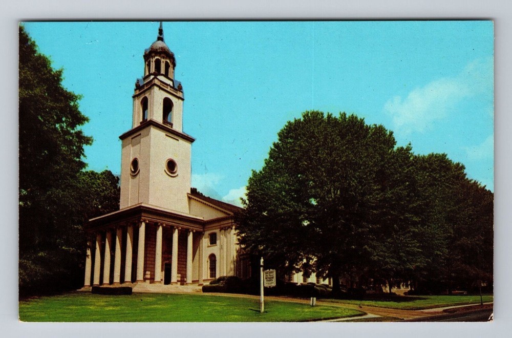 Atlanta GA-Georgia Glenn Memorial United Methodist Church Vintage Postcard