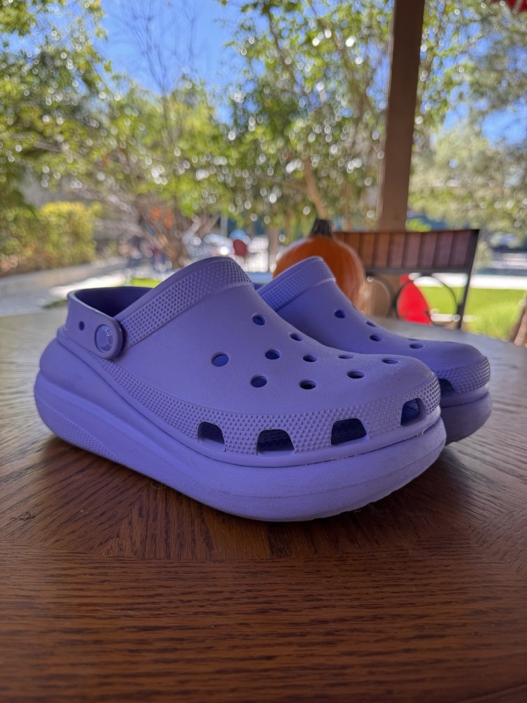 Platform CROCS Lilac (W9) Excellent￼