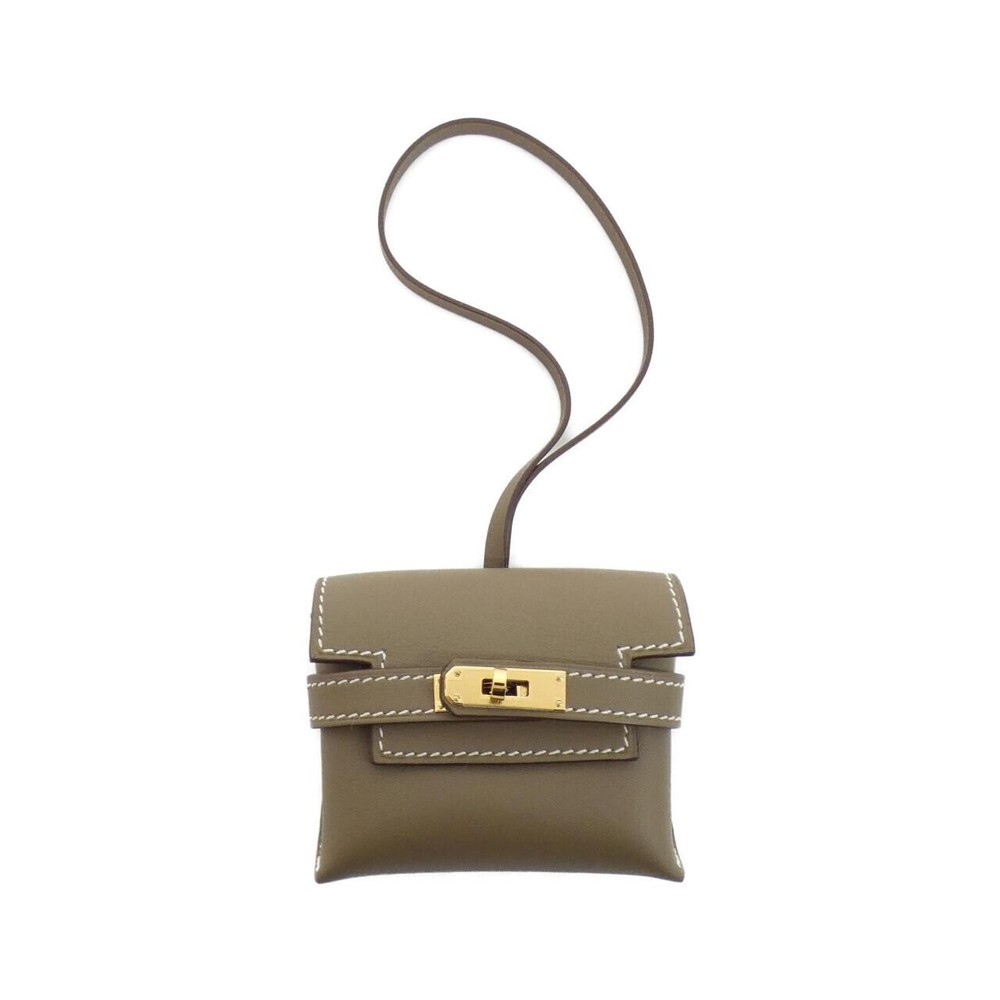 Authentic HERMES Kelly Festival 084665CC Bag Charm Keychain Accessory