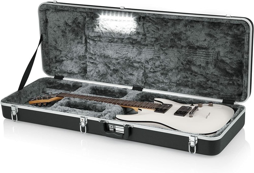 Gator GC-ELECTRIC-LED ABS Molded Case for Strat/Tele Electric Guitar Free Shipping-image