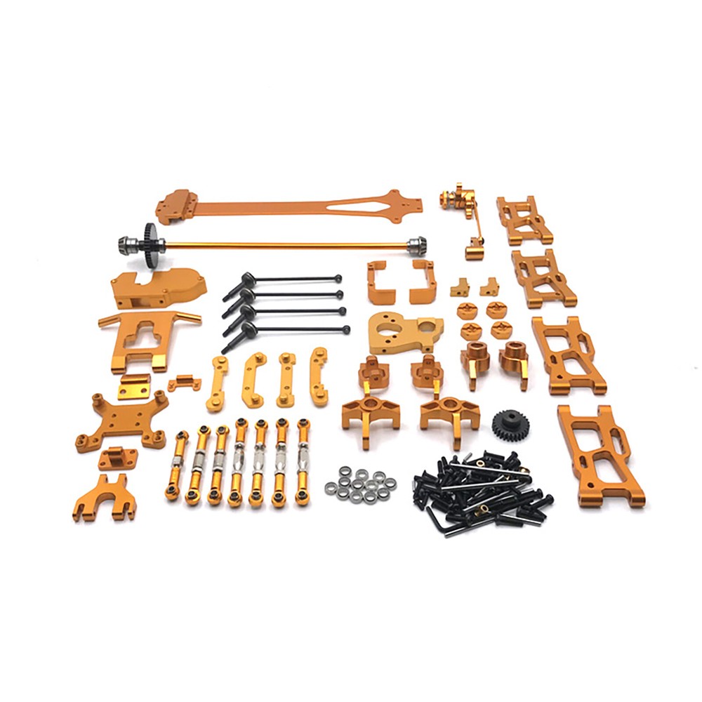 New Full Metal RC Truck Upgrade Patrs Kits For Wltoys 124016 124017 1/12 RC Car