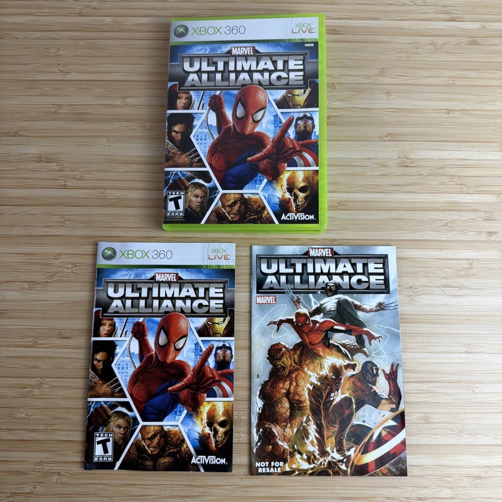 Marvel Ultimate Alliance  (Microsoft Xbox 360) CIB