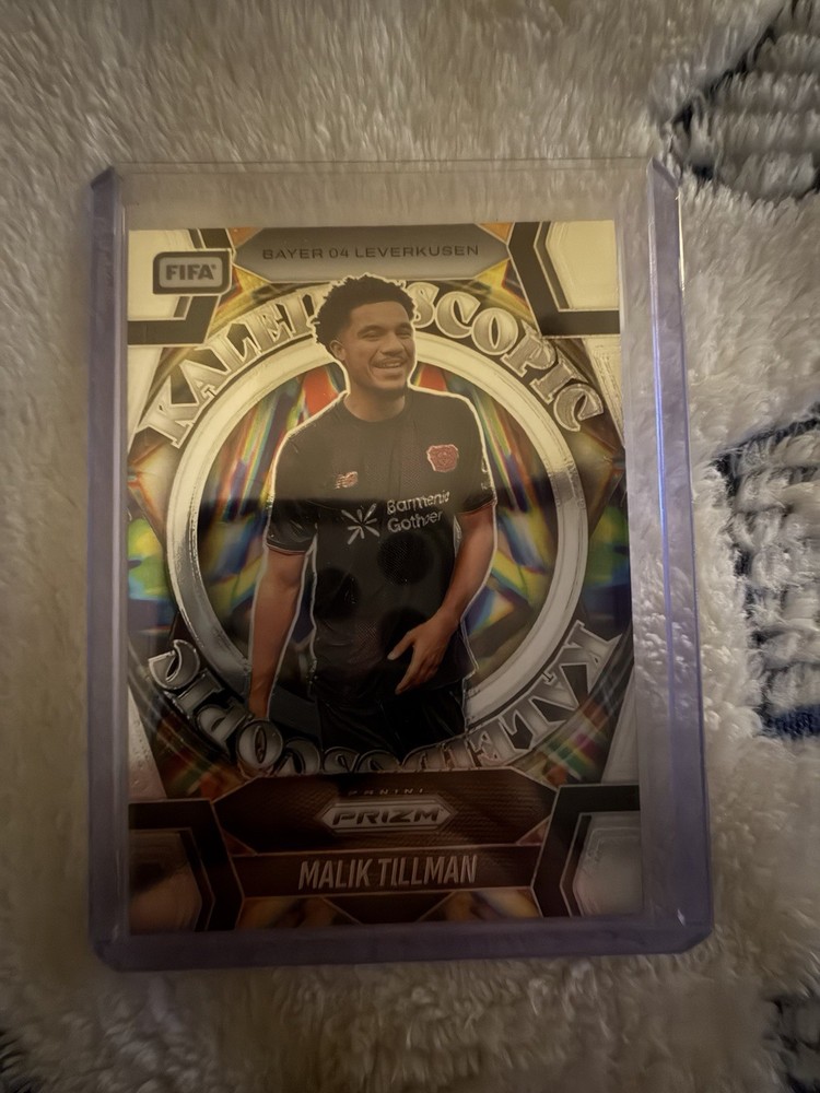 Panini 2025-26 Prizm FIFA Soccer Kaleidoscopic Malik Tillman Leverkusen #7