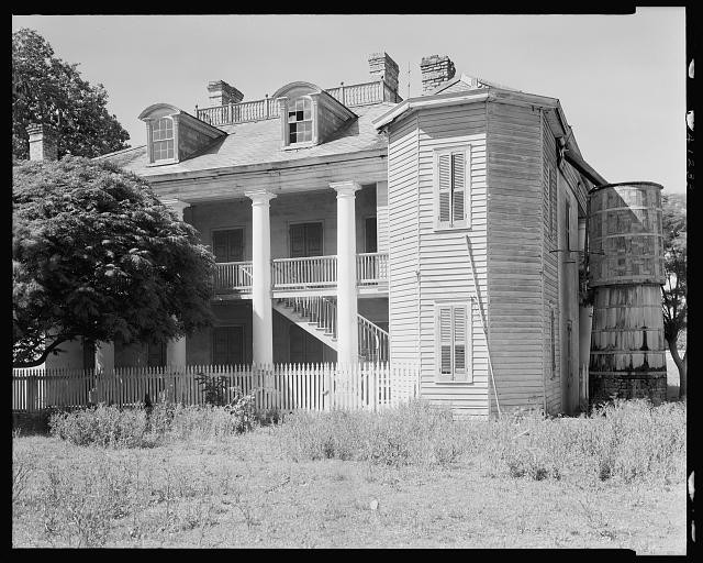 Photo:Evergreen Wallace Louisiana 1938 Plantation House Victorian Mansion