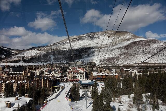 Photo:Vail Colorado 2016 Ski Resort Mountain View Townscape