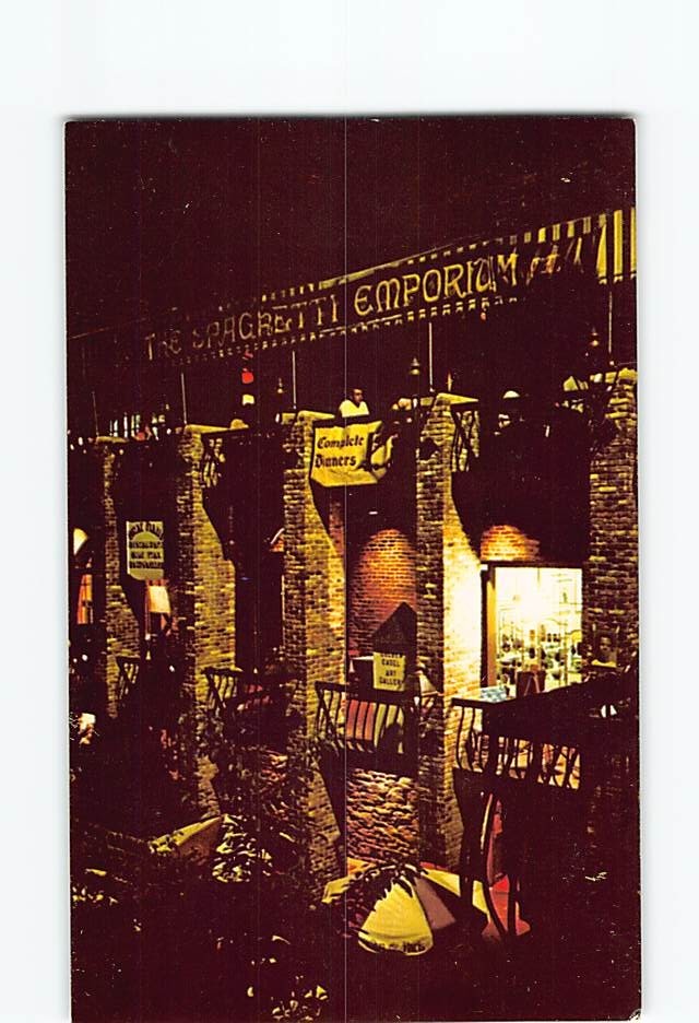 Postcard Underground Atlanta Georgia USA