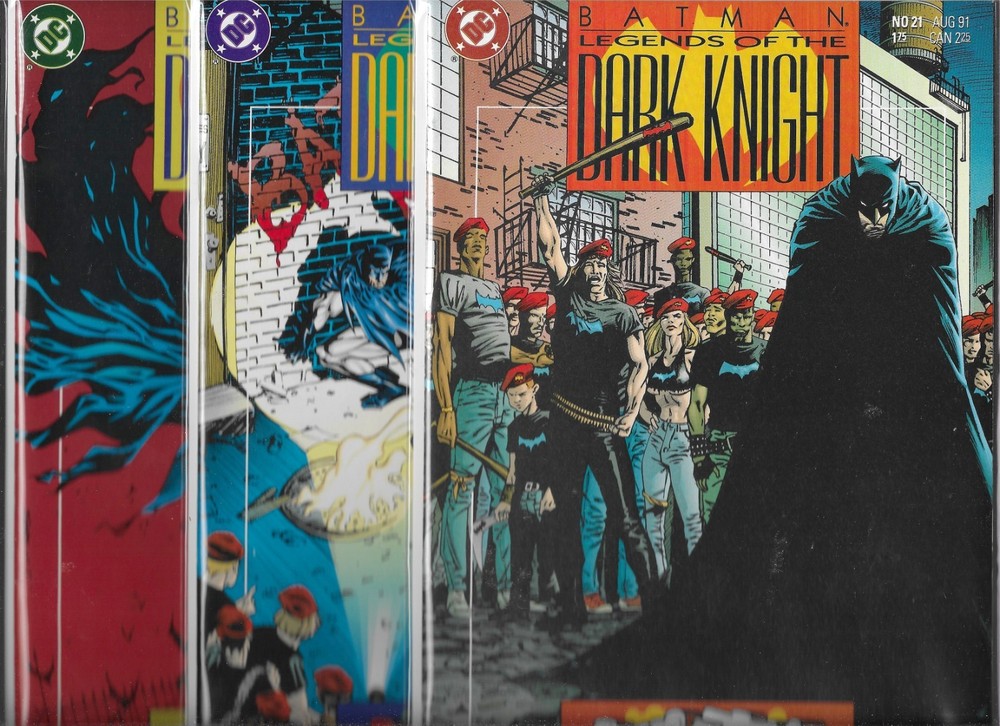 Batman Legends Of The Dark Knight Lot Of 3- #21 22 23 Faith Set (Nm-) High Grade