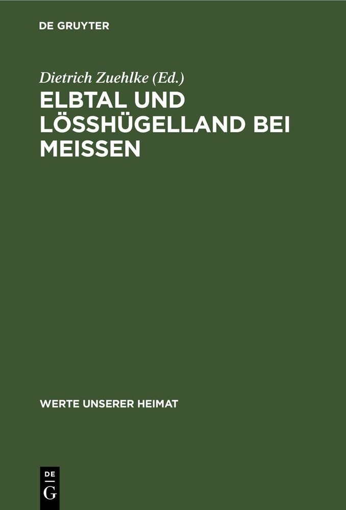 Elbtal Und Lösshügelland Bei Meissen (Hardback) Werte Unserer HeimatAnother great item from Rarewaves USA | Free delivery!