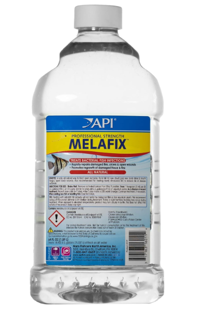 API MelaFix 64oz Natural Tea Tree Extract Anti-Bacterial Fish Infection Remedy