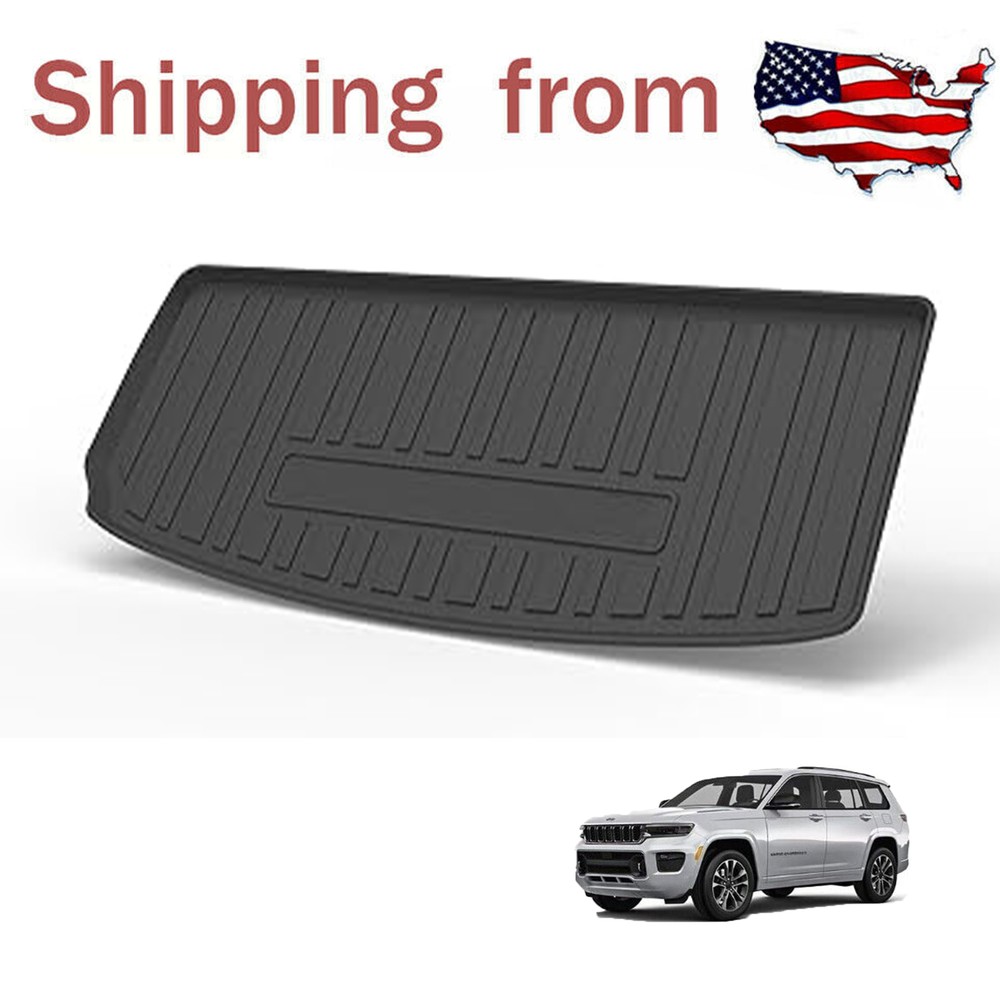 TPO Cargo Trunk Liner Floor Cover Mat fit for Jeep Grand Cherokee L 2021-2023
