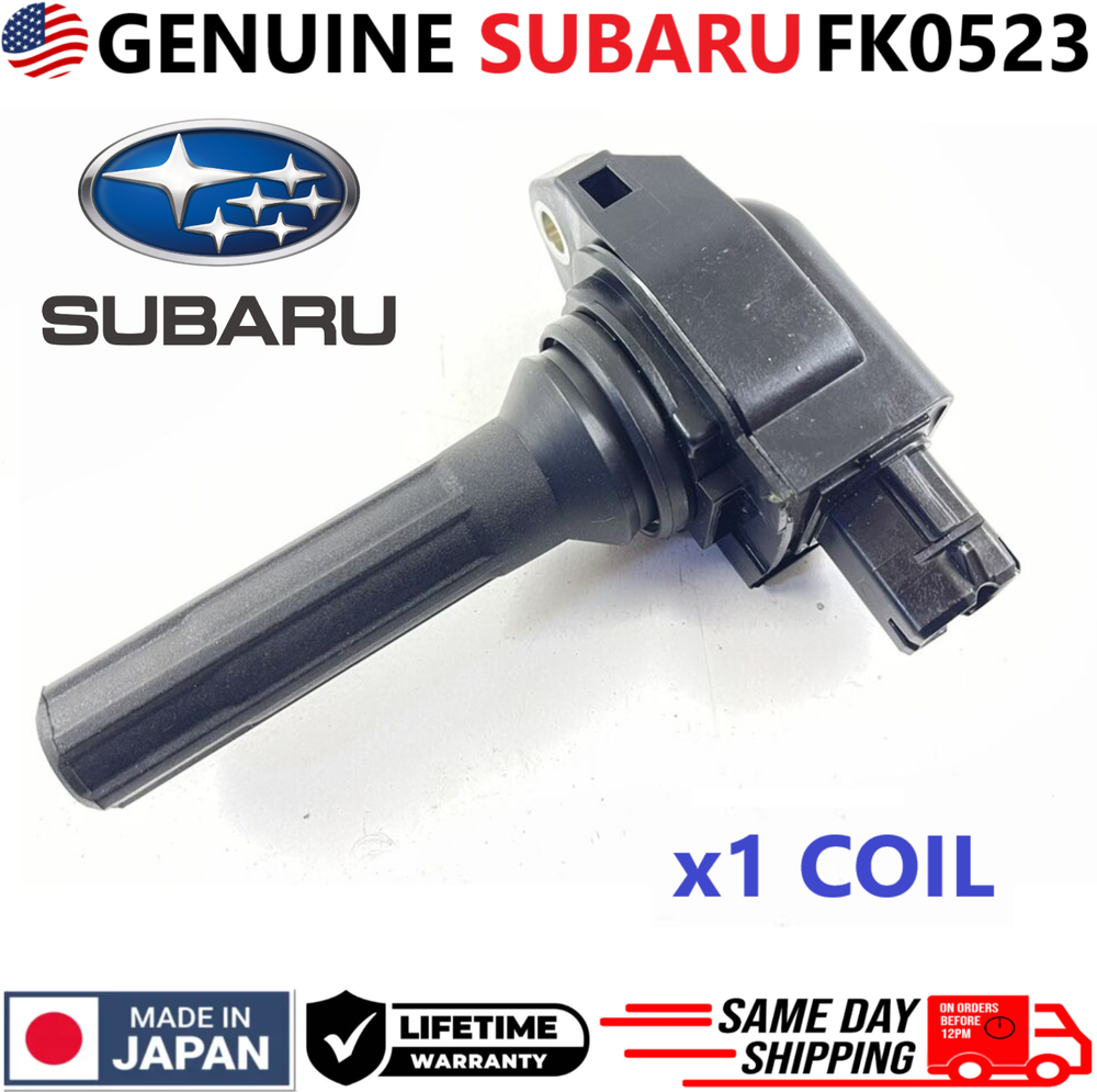 GENUINE SUBARU x1 Ignition Coil For 2020-2023 Subaru WRX Ascent BRZ 2.4L, FK0523