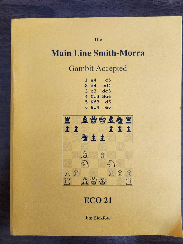chess opening Sicilian Morra Accepted mainline (..e6)  games frags paperback