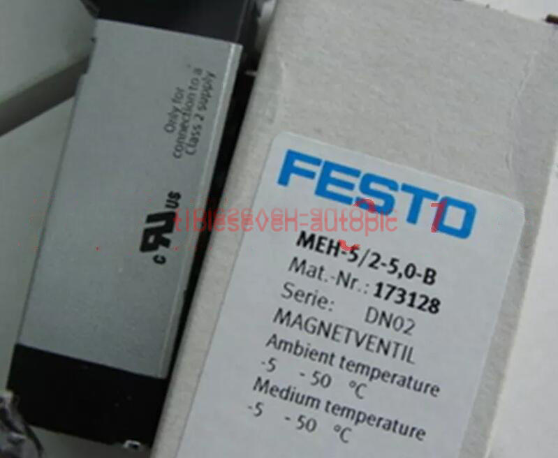 1PCS NEW FESTO MEH-5/2-5.0-B MEH-5/2-5,0-B 173128 Solenoid Valve