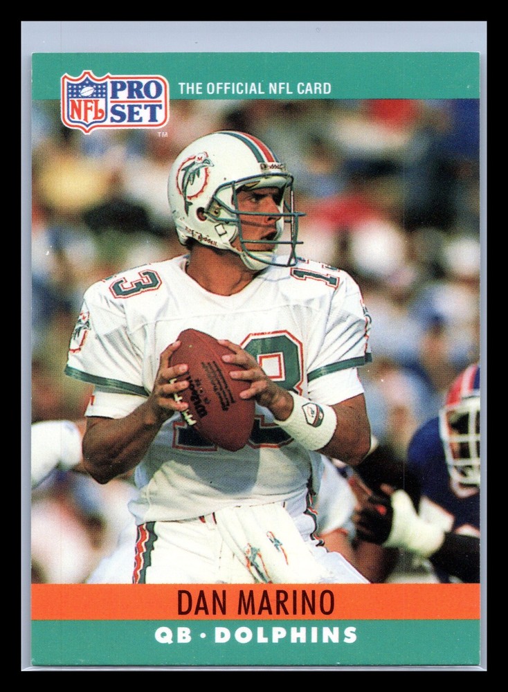 1990 Pro Set #181 Dan Marino Miami Dolphins