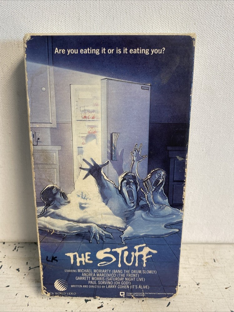 The Stuff Vintage VHS Horror Movie 1985 Original Release