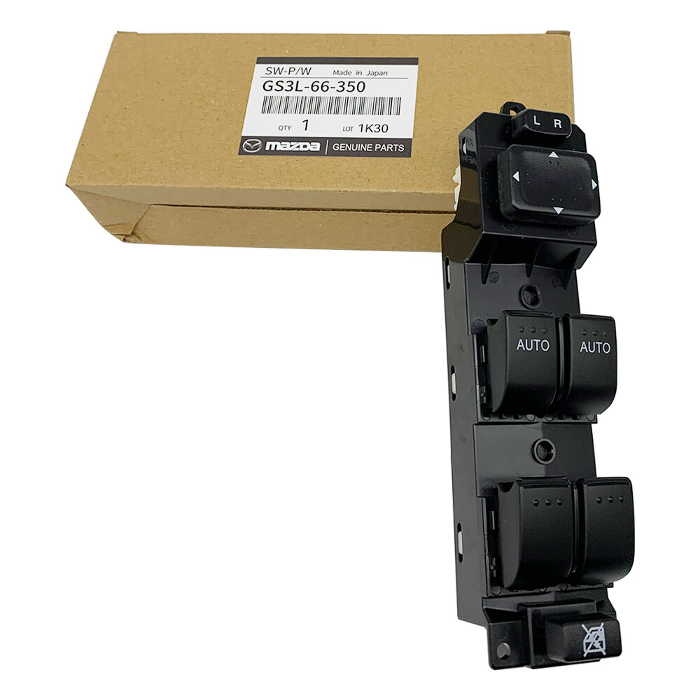Power Window Master Control Switch Fit 2007-2012 Mazda CX7 GS3L-66-350 2.3L 2.5L