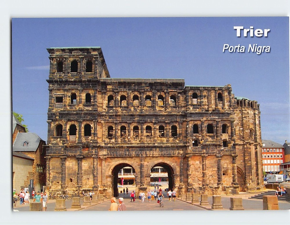 Postcard Porta Nigra Trier Germany