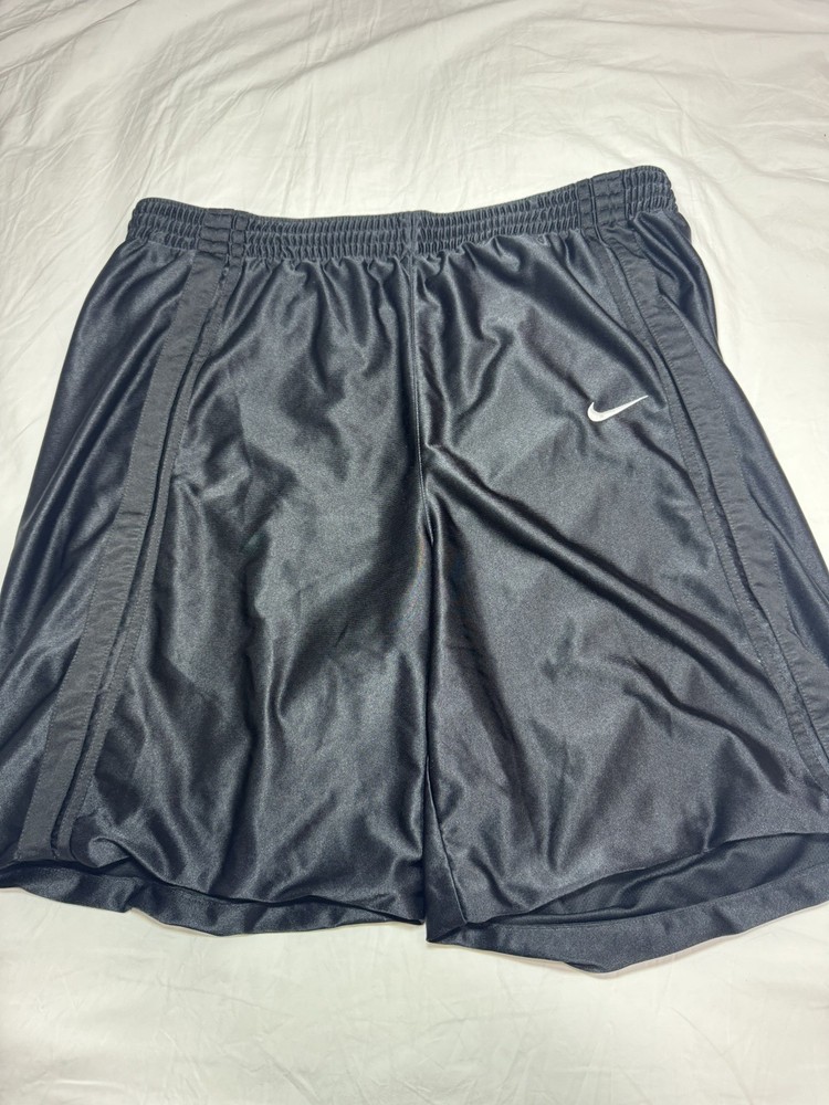 VINTAGE Nike Dazzle Shorts Mens XL Black Basketball  9